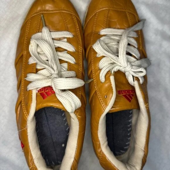 Adidas Gold Golf Shoes Size 8 - Picture 5 of 6